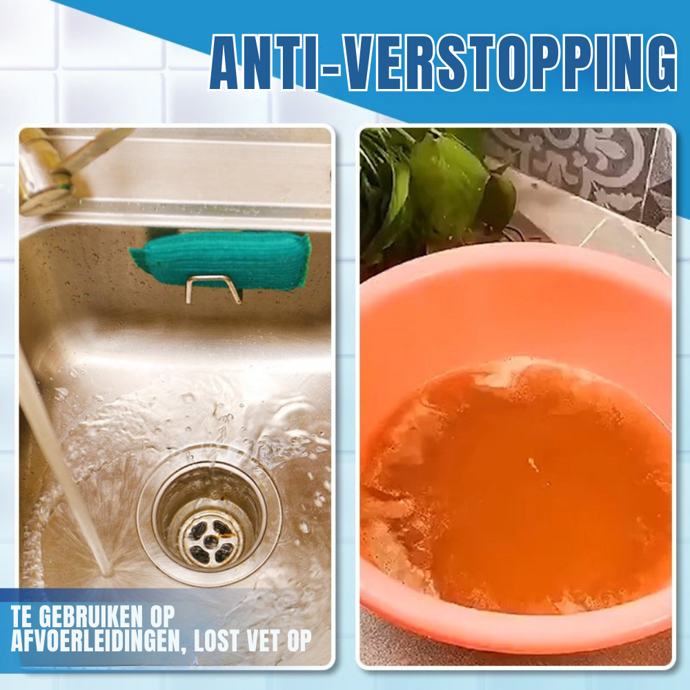 DrainGuard – Krachtige Afvoerreiniger 100g | 2+1 GRATIS