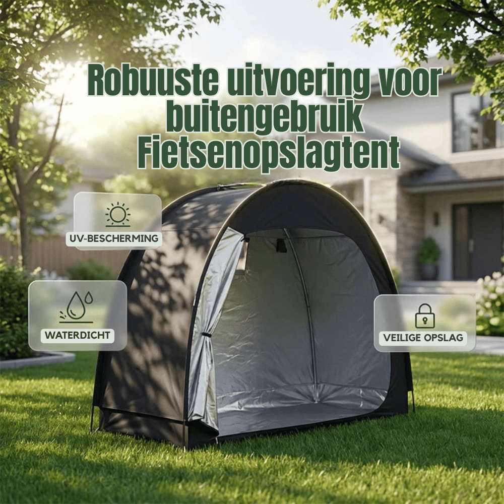 BikeShield — Weerbestendige Fietstent | 50% KORTING