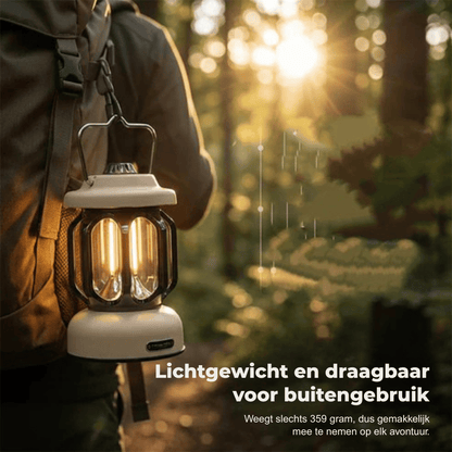 LuminaPulse — Draagbare Outdoor Lantaarn | 50% KORTING