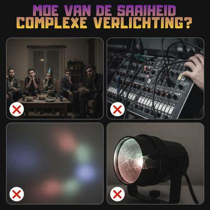 LumiStorm Pro – 6-Arm LED Showlight | 50% KORTING