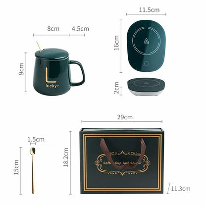 Elektrische verwarmingsbeker - warmte in elke slok | 50% KORTING