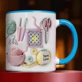 StitchMuse — Creatieve Keramische Mok | 1+1 GRATIS