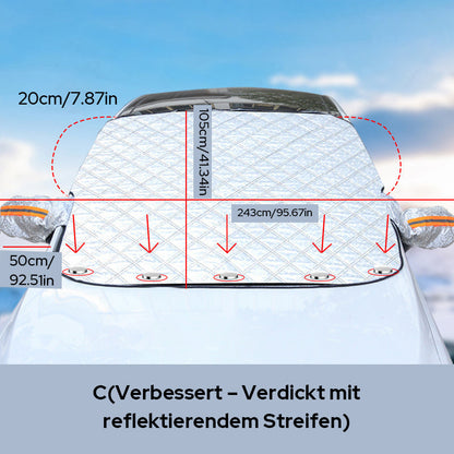 FrostGuard – 4-Seizoenen Voorruitkap | 2+1 GRATIS