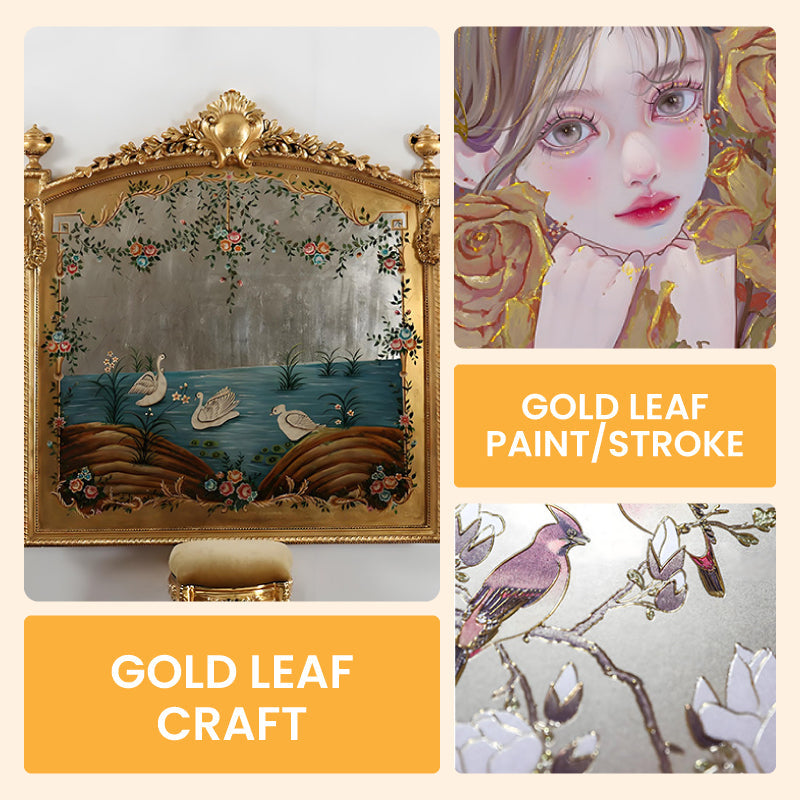 GoldLuxe — Metallic Leaf Verf met GRATIS kwast | 50% KORTING