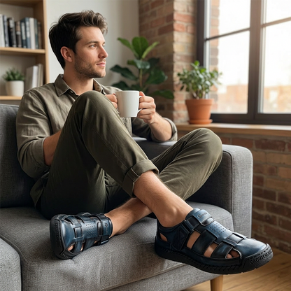 Heidi – Heren Ademend Outdoor Sandalen met Verstelbare Bandjes