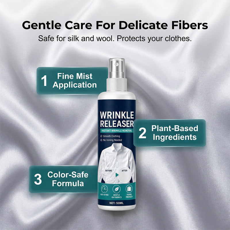 WrinkleAway Spray – Direct Rimpelvrij Overal