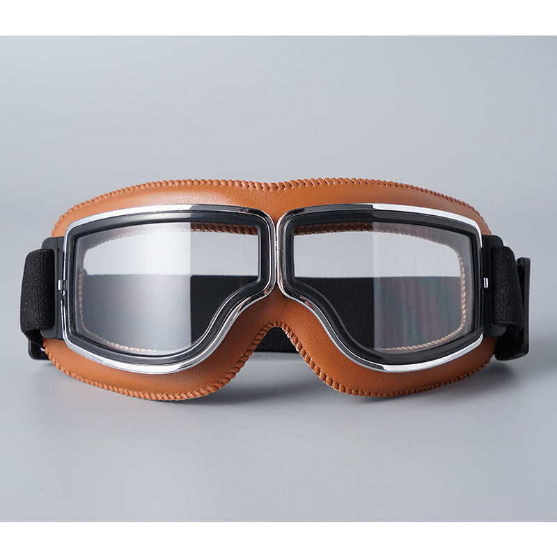 RideGuard — Vintage Rijdersbril | 50% KORTING