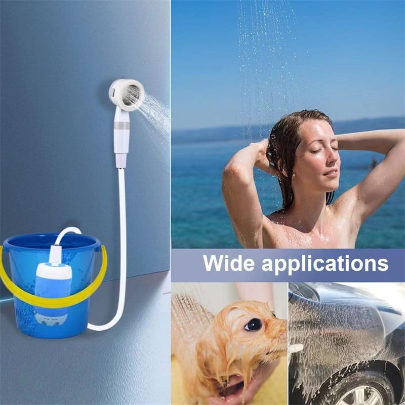 AquaFlow — Draagbare buitendouche | 50% KORTING