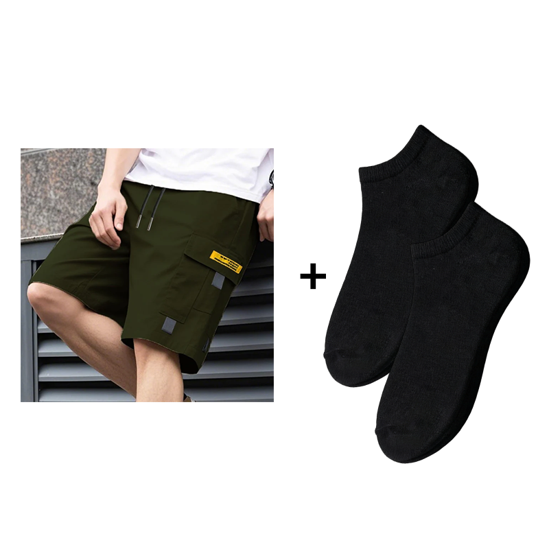 Max – Duurzame Cargo Shorts met Verstelbare Pasvorm