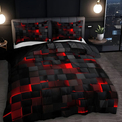 CyberLuxe – 3D Gaming Beddengoed | 50% KORTING