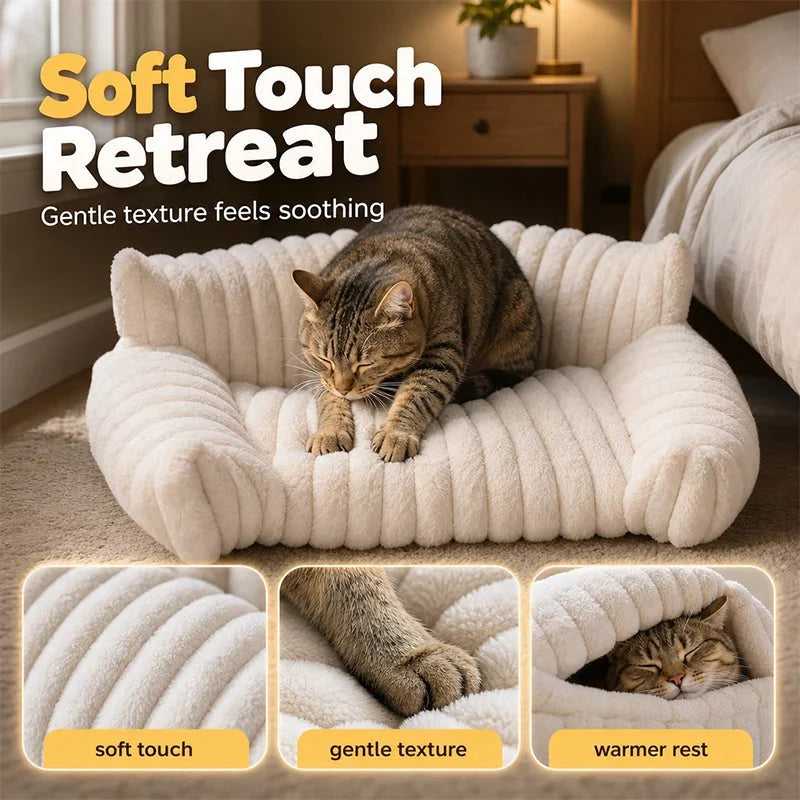 SnuggleNest Bed — Vredige Comfort voor Elke Dutje