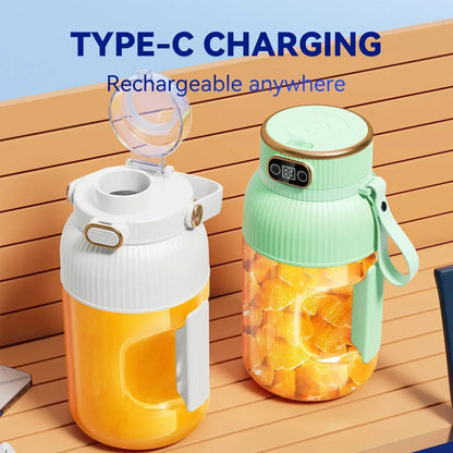 JuicyGo™ - De multifunctionele, draagbare sapcentrifuge voor verse vitamines overal