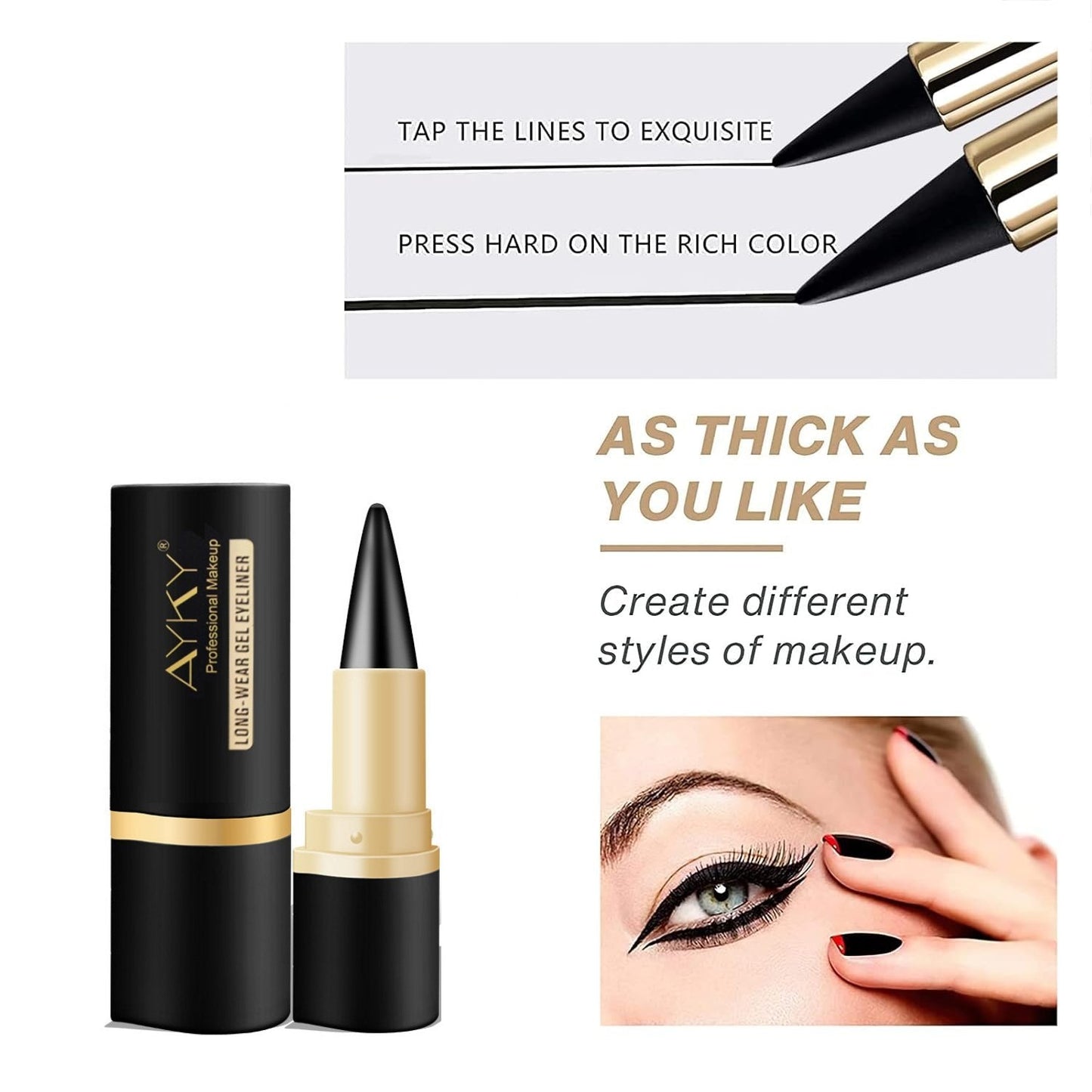VeyraLine – Matte Gel Eyeliner | 1+1 GRATIS