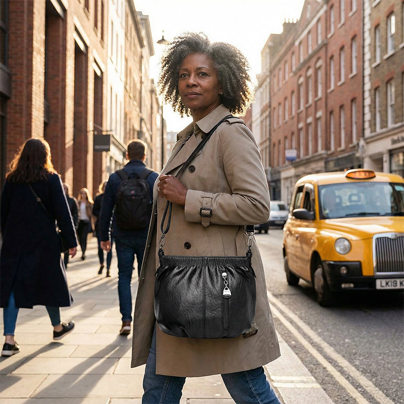 Everyday Freedom Leren Tas — Stijlvolle Comfort Makkelijk Gemaakt