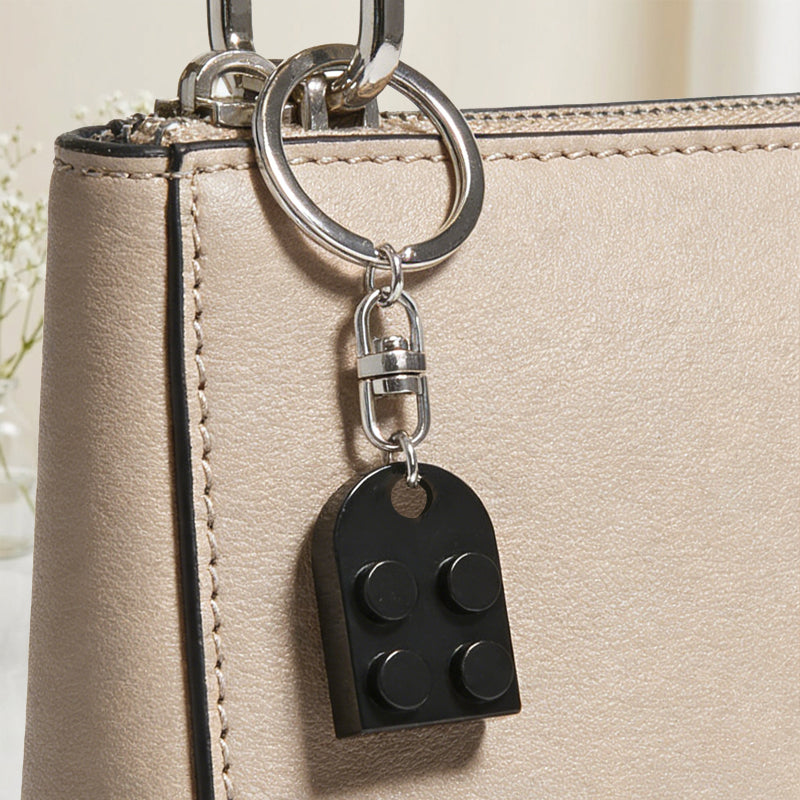 Letterblok Sleutelhanger — Deelbare Oprechte Verbinding