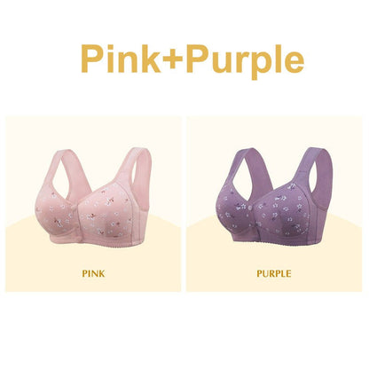 ComfortWear – Comfortabele bh met voorsluiting en knoopsluiting | 1+1 GRATIS