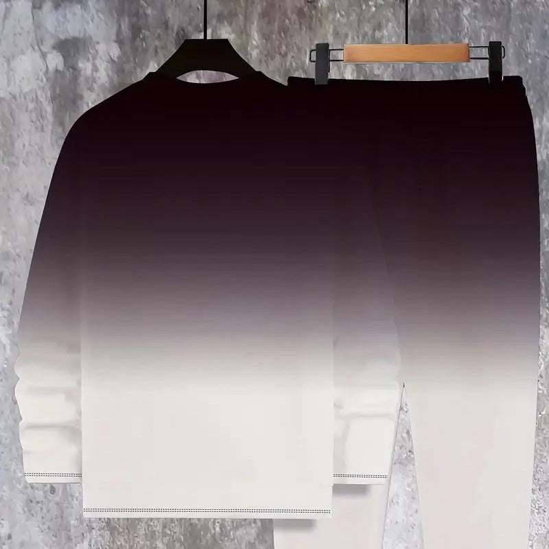 Nolan – Heren Trainingspak met Gradient Ontwerp en Comfort