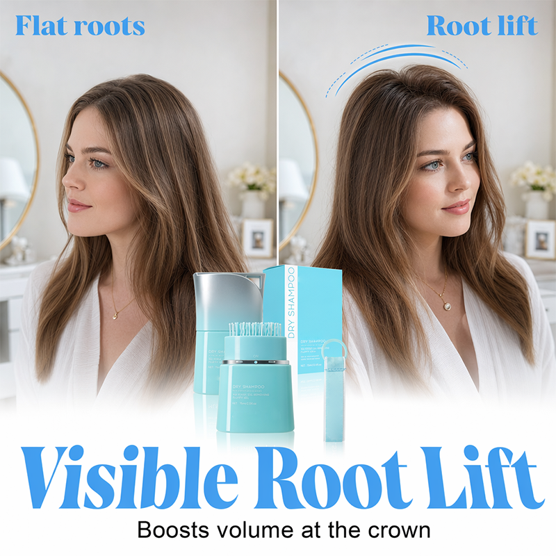 Elegante droogshampoo gel – direct volume, olievrije zelfverzekerdheid