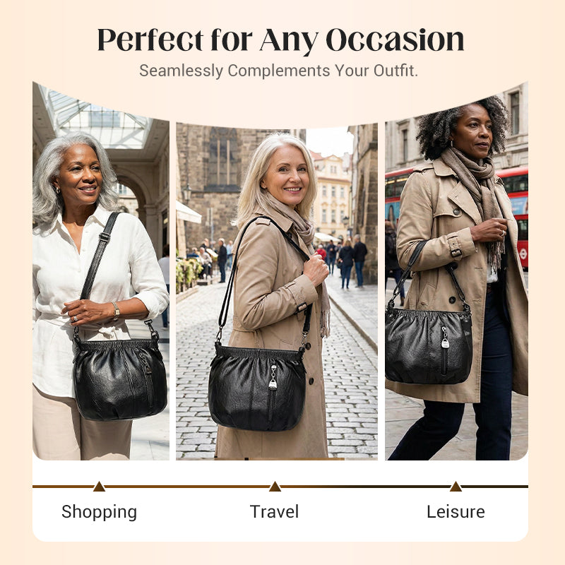 Everyday Freedom Leren Tas — Stijlvolle Comfort Makkelijk Gemaakt