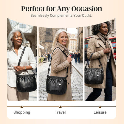 Everyday Freedom Leren Tas — Stijlvolle Comfort Makkelijk Gemaakt