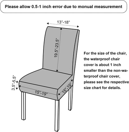Genina™ – Elastische stoelhoezen | 1+1 GRATIS