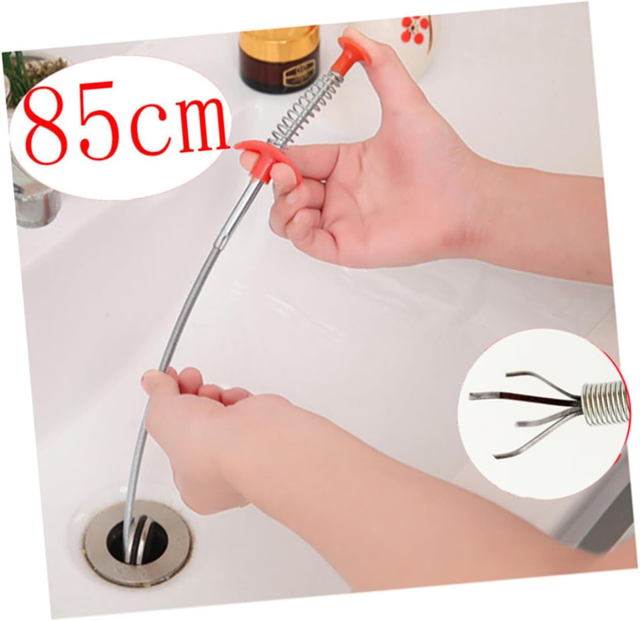 Haak verstopte leidingen afvoer keuken douche afvoer