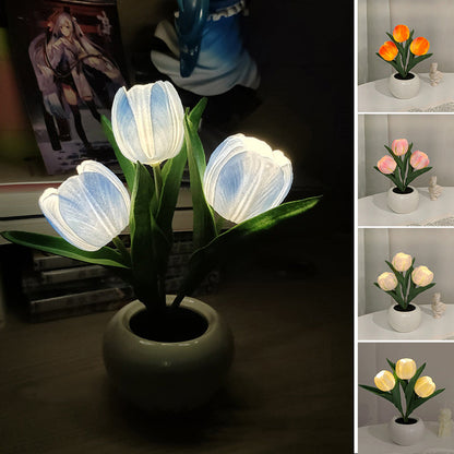 BloomGlow – Lichtgevende Tulpenlamp | 50% KORTING