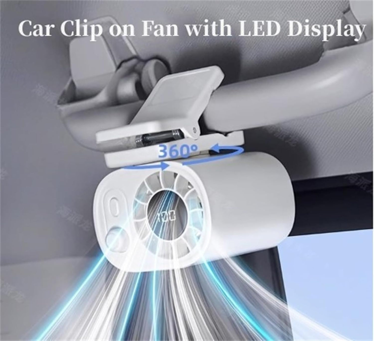 CoolBreeze™ Autoventilator met clip | 50% korting