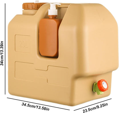 Waterreservoir voor op de camping