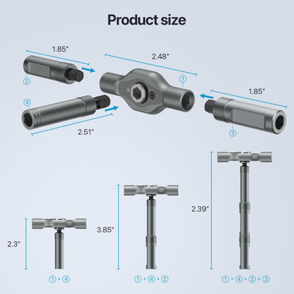 24-in-1 precisie ratelschroevendraaierset