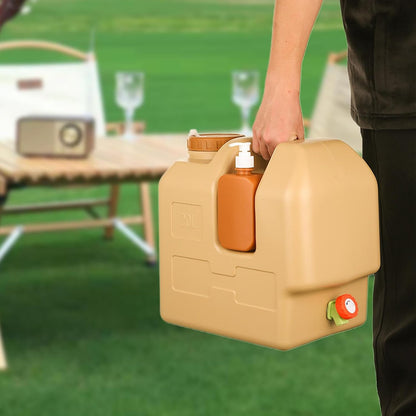 Waterreservoir voor op de camping