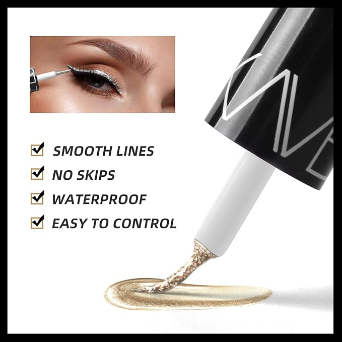 DiamondGlam – Vloeibare Eyeliner | 1+1 GRATIS