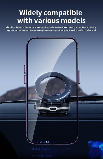 360° draaibare magnetische telefoonhouder voor in de auto