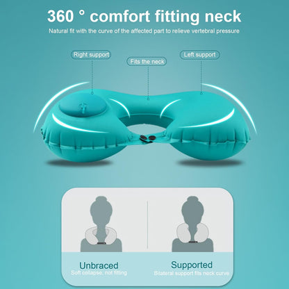 ReisComfort™ – Waterdicht opblaasbaar stretchkussen