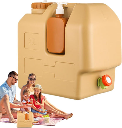 Waterreservoir voor op de camping