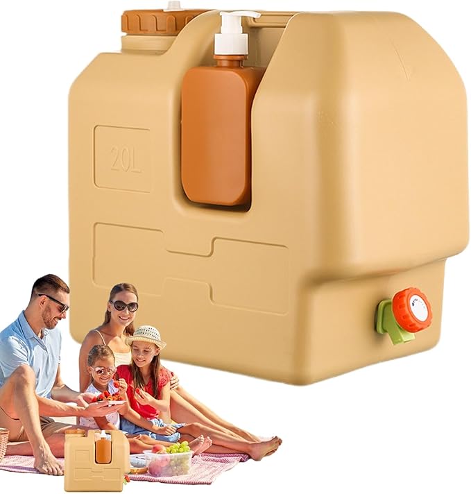 Waterreservoir voor op de camping