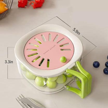 2-in-1 fruit- en groentewasmachine, multifunctionele fruit- en groentewasbox met antioxidatiemiddel
