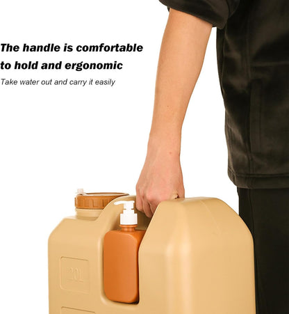 Waterreservoir voor op de camping