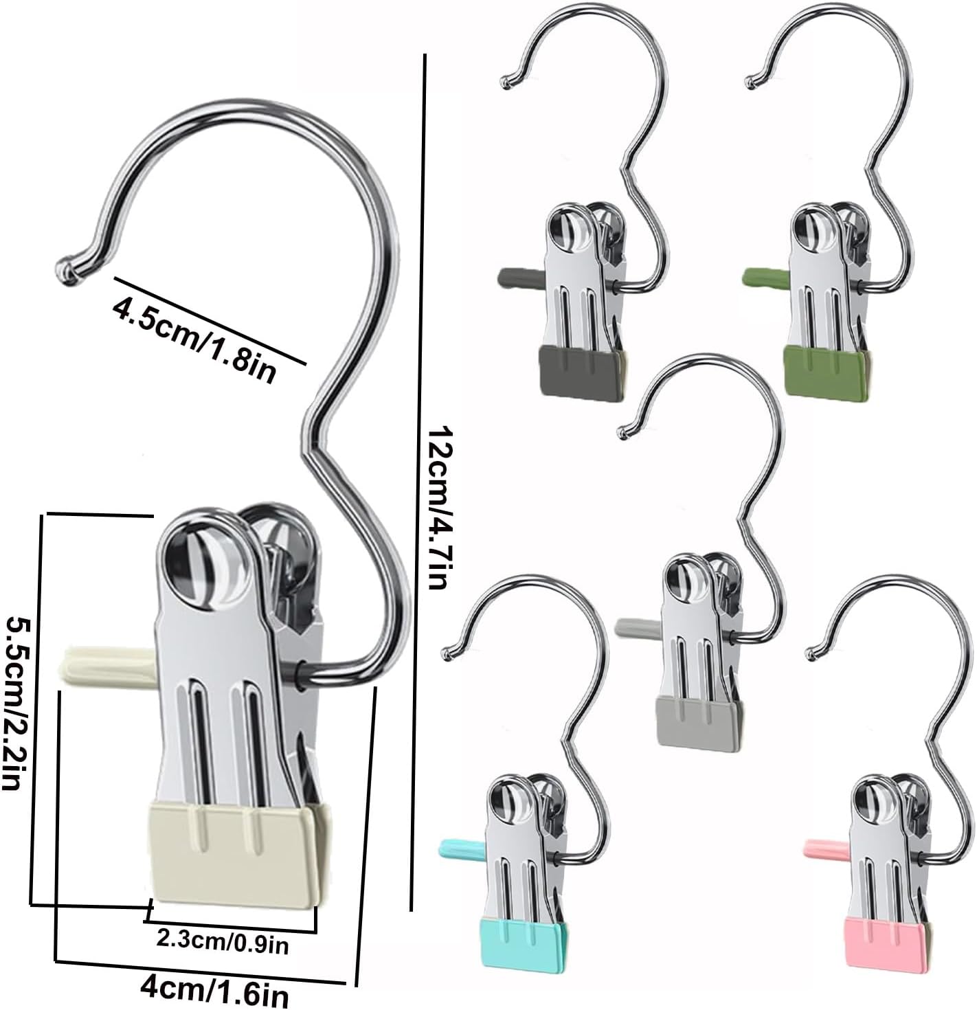 Multifunctionele klemhaak