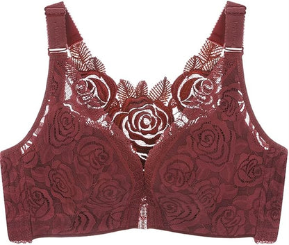 BloomBra™ beugelloze bh met rozenborduursel