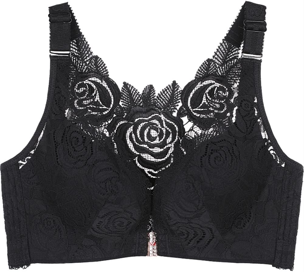 BloomBra™ beugelloze bh met rozenborduursel