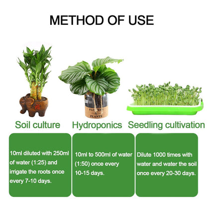 Vloeibare meststof voor hydrocultuurplanten