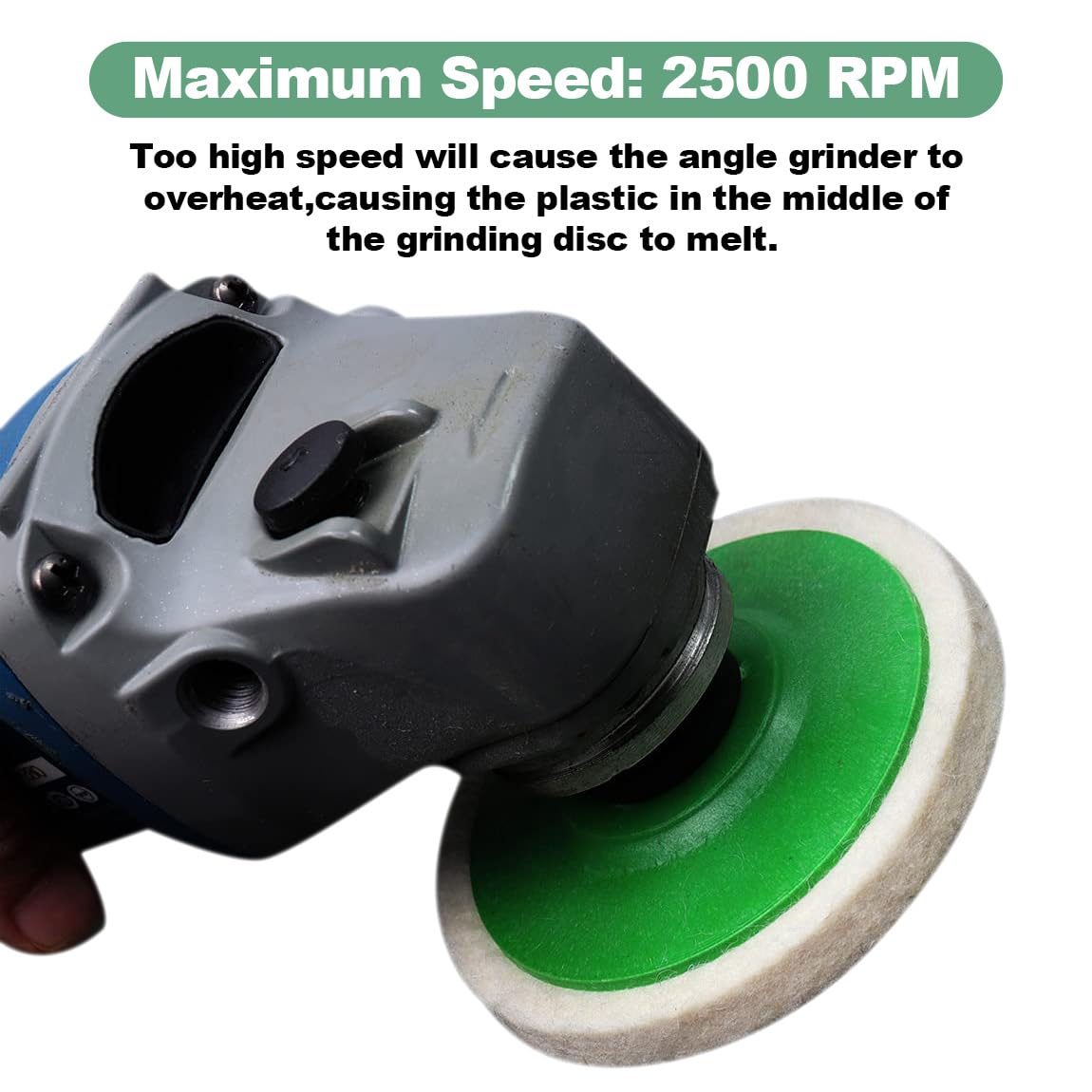 Viltpolijstschijf (set van 3)