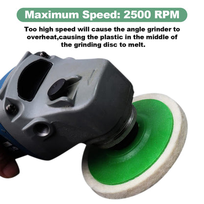 Viltpolijstschijf (set van 3)