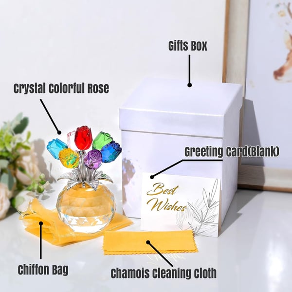 CrystalBloom – Prism Flower Decor | 50% KORTING
