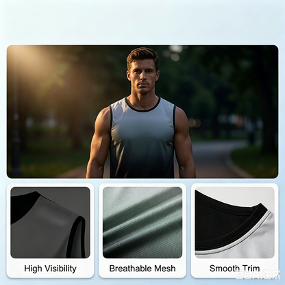 Gage – Heren Sneldrogend Trainingsshirt met Ergonomische Snit