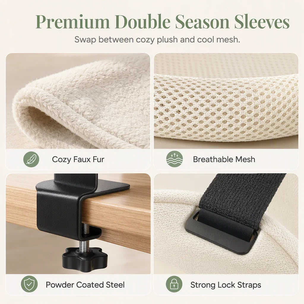 SkyNest Comfort Perch — Ultieme Gezellige Kattenplek
