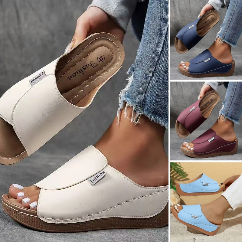 Bein — Lichtgewicht Sleehak Sandalen | 50% KORTING