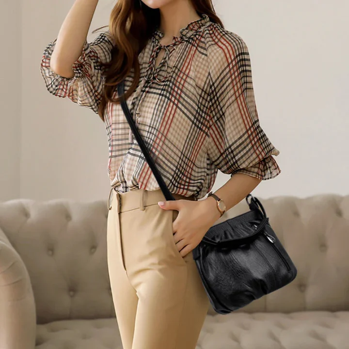 Ava – Casual Leren Tas | 50% KORTING