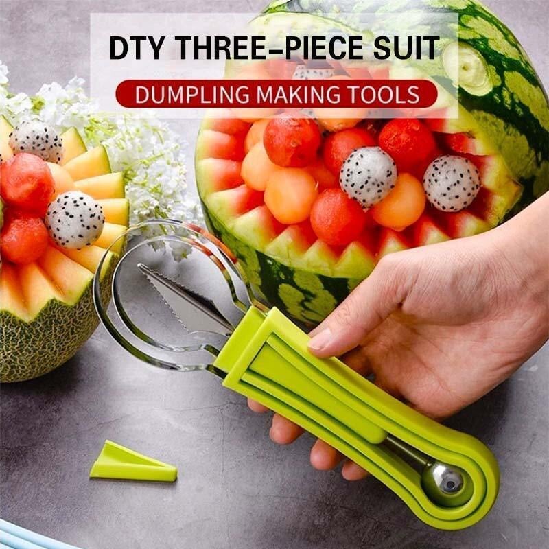 FruitMaster - 3-in-1 multifunctionele fruitsnijder | 1+2 GRATIS